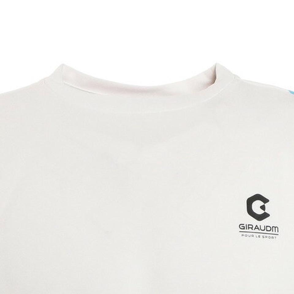 ジローム(GIRAUDM)(メンズ)半袖Tシャツ メンズ ドライ 吸汗速乾 放熱素材 UVカット 863GM1TP6694 WHT