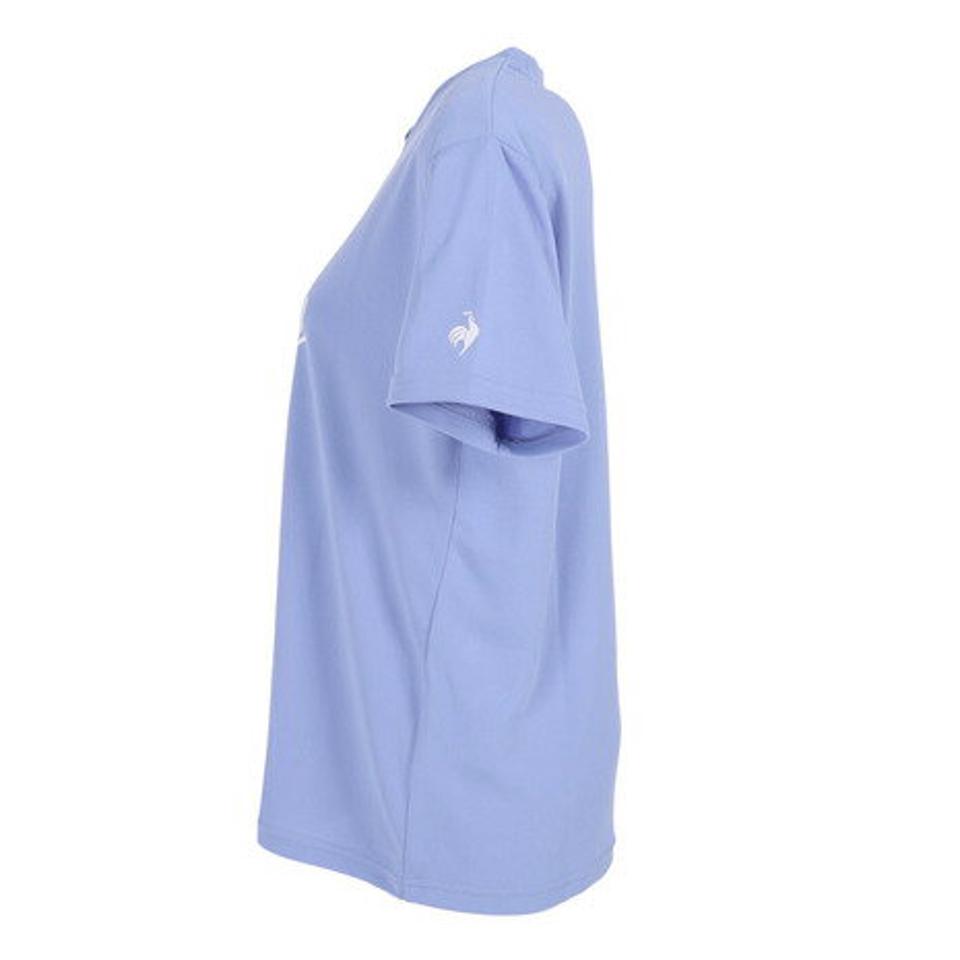 ルコック スポルティフ(le coq sportif)(レディース)SUNSCREEN ビッグロゴ 半袖Tシャツ QMWVJA03 PP