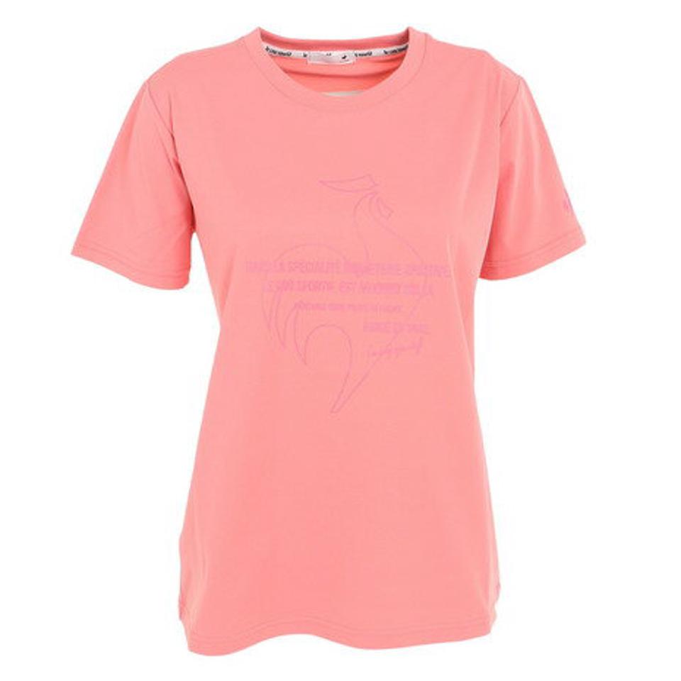 ルコック スポルティフ（le coq sportif）（レディース）半袖シャツ レディース ヘランカ SUNSCREEN QMWVJA01 PK