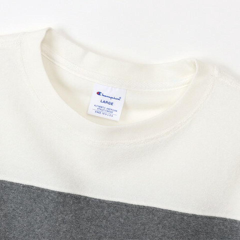 チャンピオン-ヘリテイジ(CHAMPION-HERITAGE)(メンズ)半袖Tシャツ メンズ ボーダー パネル C3-X360 010