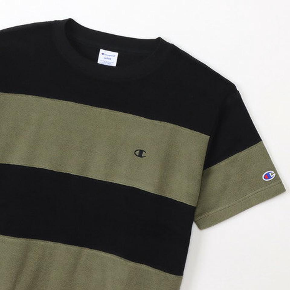 チャンピオン-ヘリテイジ(CHAMPION-HERITAGE)(メンズ)半袖Tシャツ メンズ ショートスリーブ パネル C3-X360 655