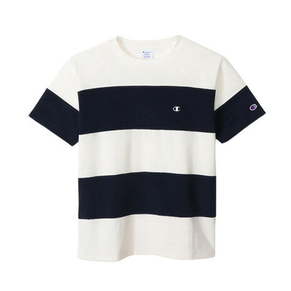 チャンピオン-ヘリテイジ(CHAMPION-HERITAGE)(メンズ)半袖Tシャツ メンズ ボーダーパネル C3-X360 370