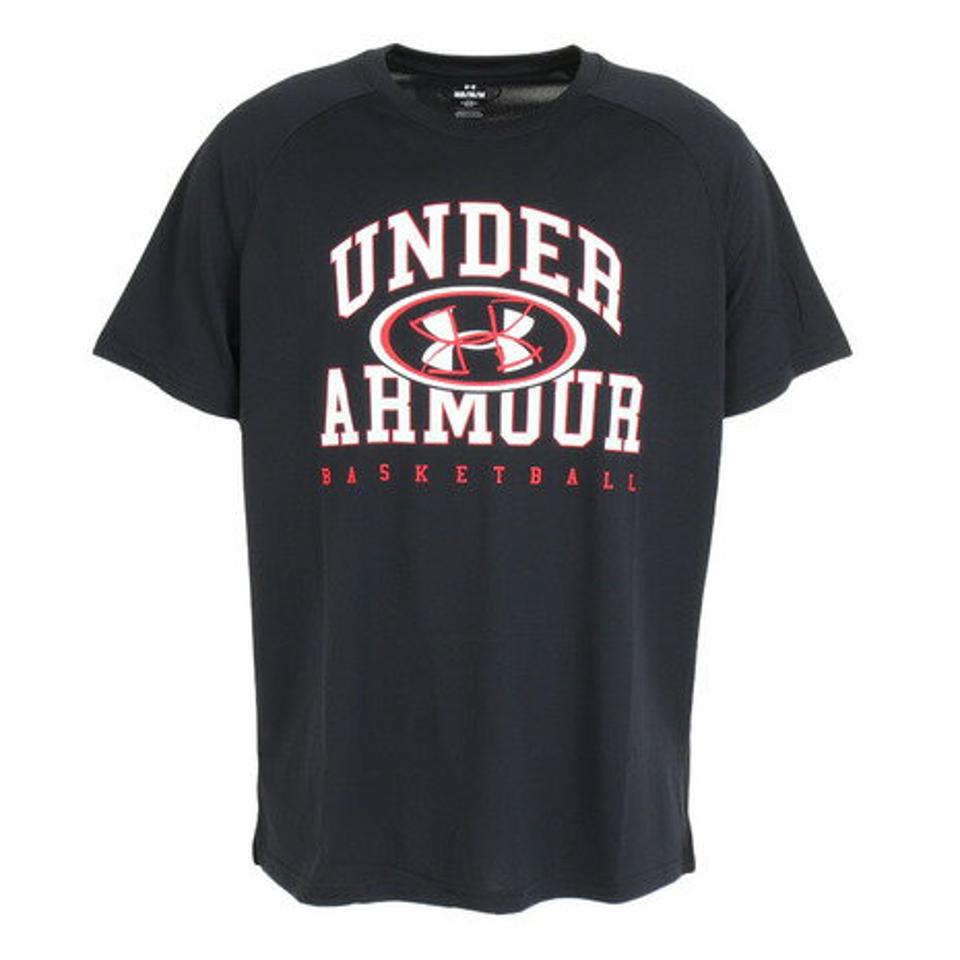 アンダーアーマー（UNDER ARMOUR）（メンズ）バスケットボールウェア Tech グラフィック 半袖Tシャツ 1378326 001 速乾