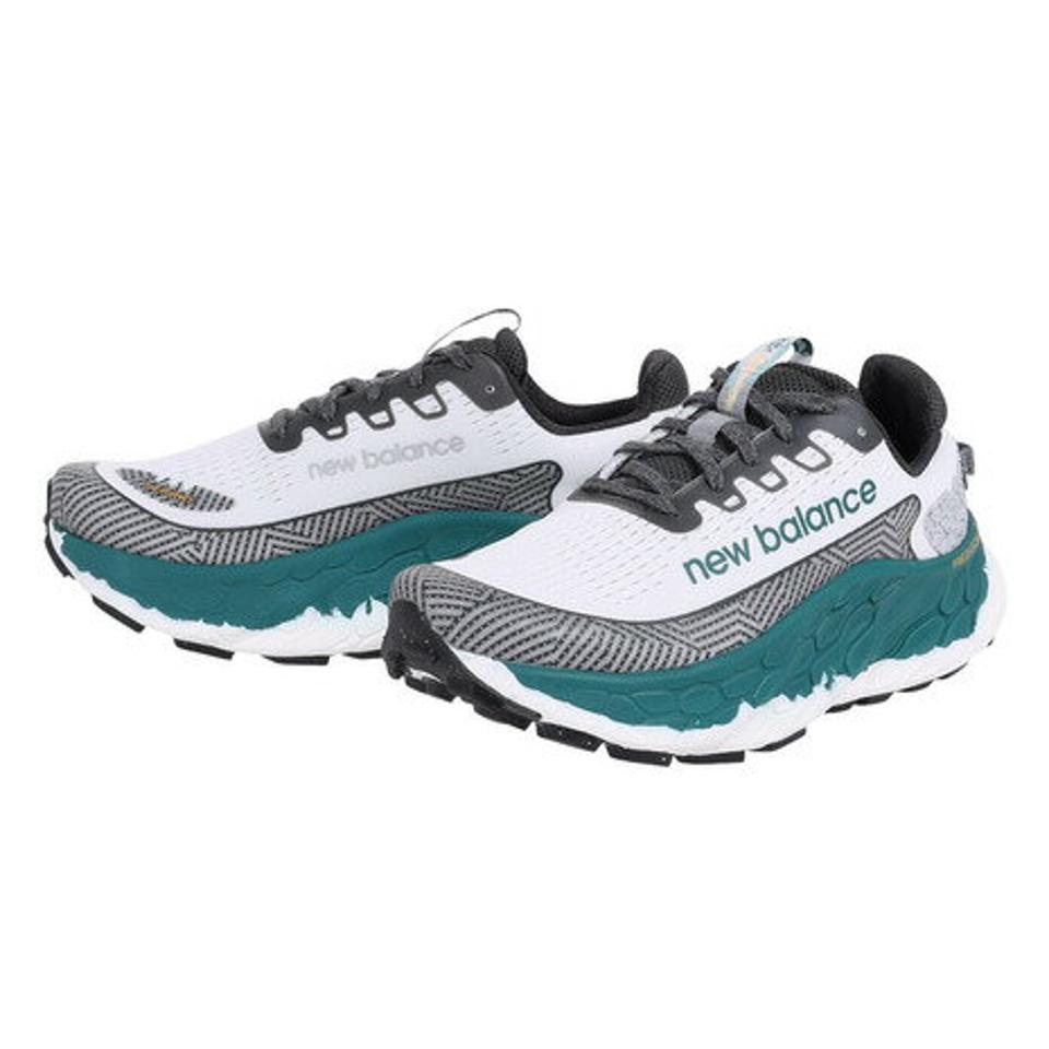 ニューバランス（new balance）（メンズ）カジュアルシューズ フレッシュフォーム X トレイル モア v3 ホワイト グリーン MTMORLW32E スニーカー トレイラン