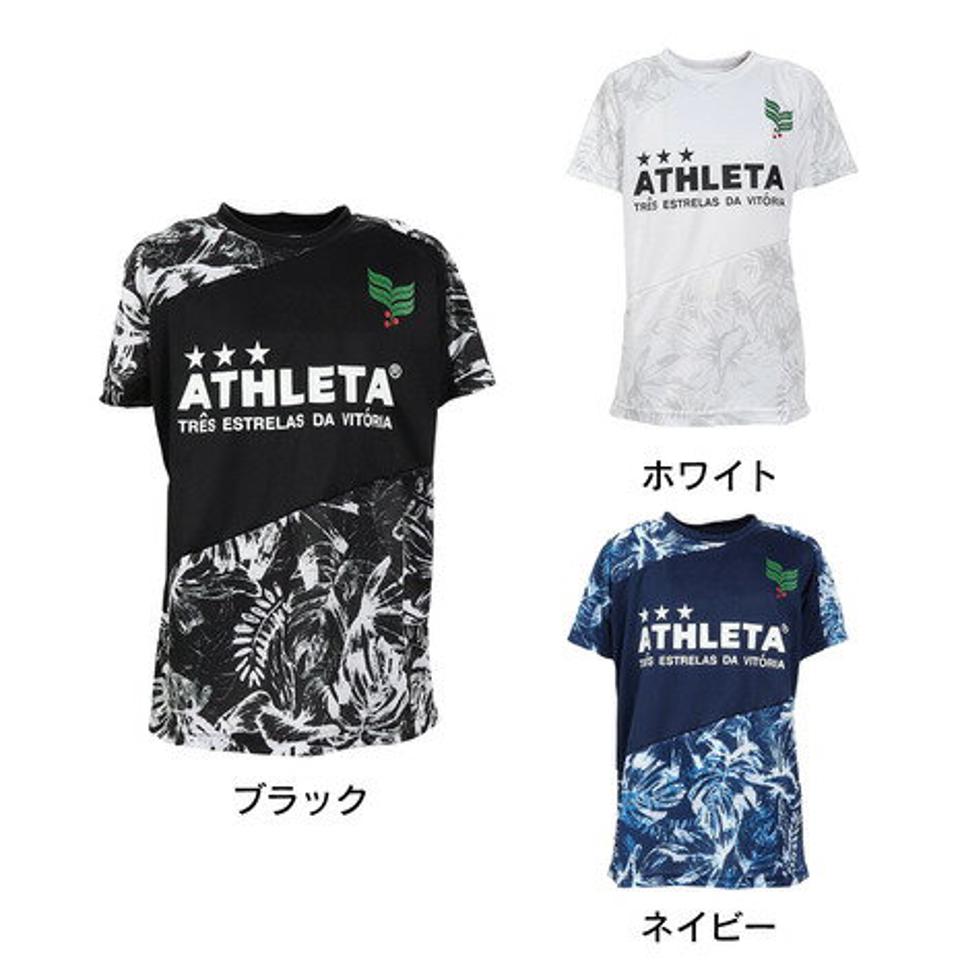 アスレタ（ATHLETA）（キッズ）サッカー フットサルウェア ジュニア 総柄プラクティスシャツ XE-438J