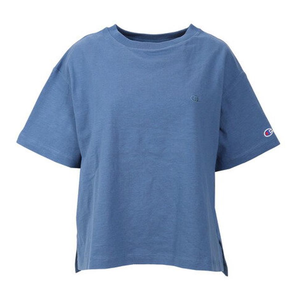 チャンピオン-ヘリテイジ（CHAMPION-HERITAGE）（レディース）LOOSE FIT PLANE 半袖Tシャツ CW-X315 350