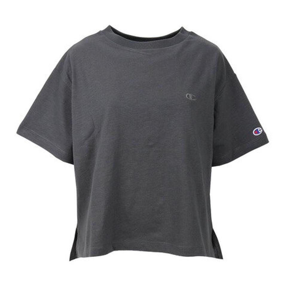 チャンピオン-ヘリテイジ(CHAMPION-HERITAGE)(レディース)半袖Tシャツ レディース コットンルーズフィット PLANE CW-X315 055