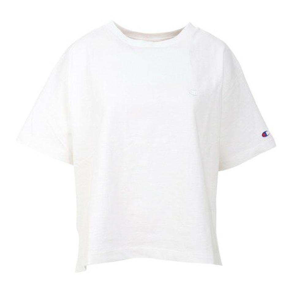 チャンピオン-ヘリテイジ(CHAMPION-HERITAGE)(レディース)半袖Tシャツ レディース コットン LOOSE FIT PLANE CW-X315