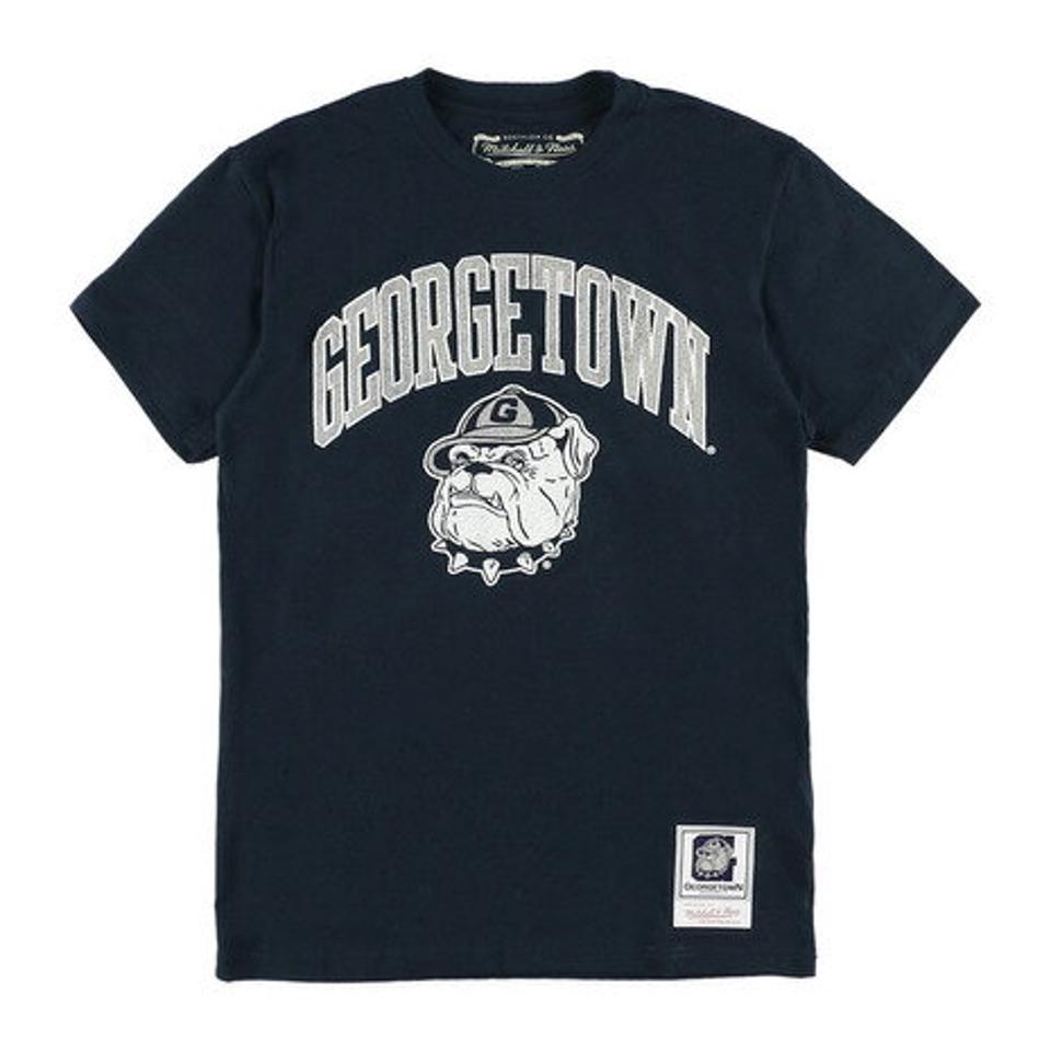 ミッチェルアンドネス（Mitchell&Ness）（メンズ）半袖Tシャツ メンズ NCAA ARCH LOGO TEE GEORGE BMTRTP21133