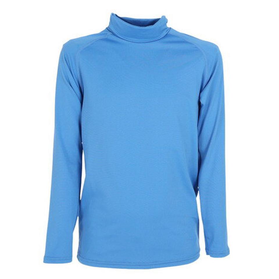 【2点で10%OFFクーポン対象！4/28まで】デュアリグ（DUARIG）（キッズ）サッカーウェア ジュニア ドライプラス ストレッチ ハイネックインナーシャツ 3S0009-SCWR-742ES SAX