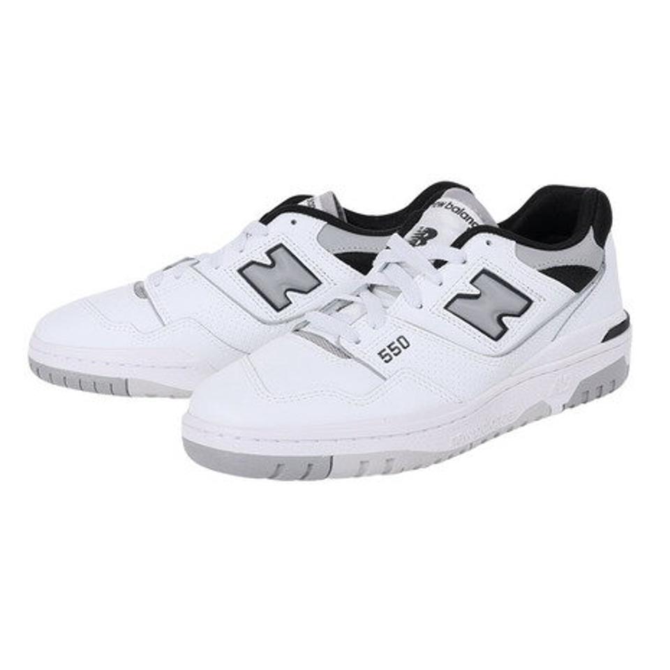 ニューバランス（new balance）（メンズ、レディース）スニーカー 550 BB550 NCL D ホワイト グレー スポーツ カジュアル シューズ タウン 普段履き