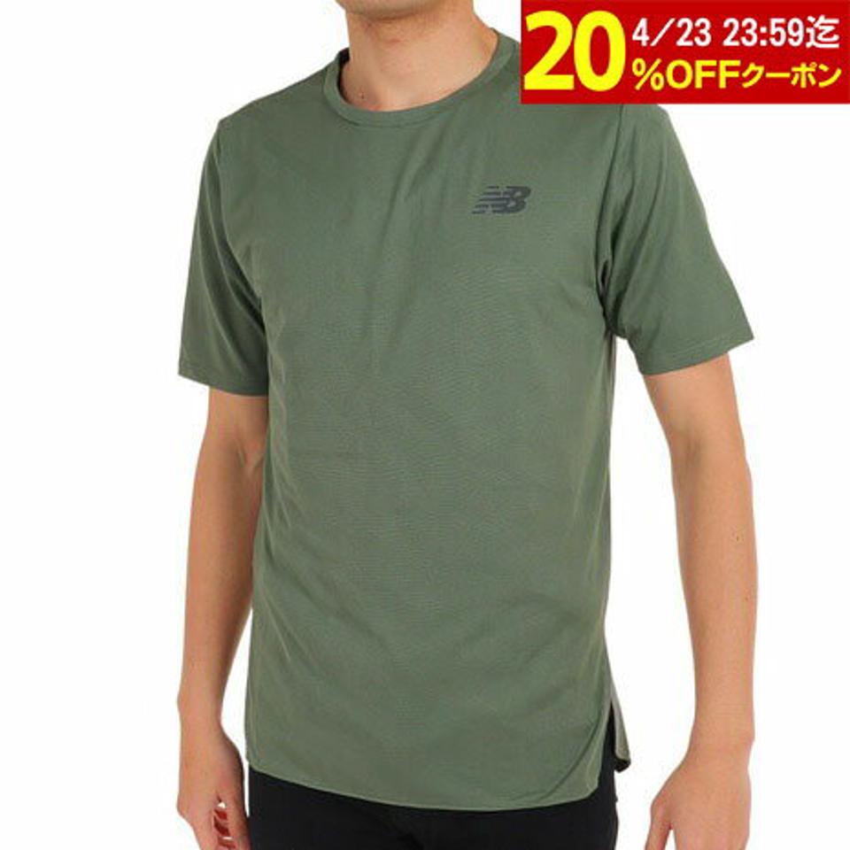 ニューバランス(new balance)(メンズ)Q Speed ジャカードショートスリーブTシャツ MT23281DON
