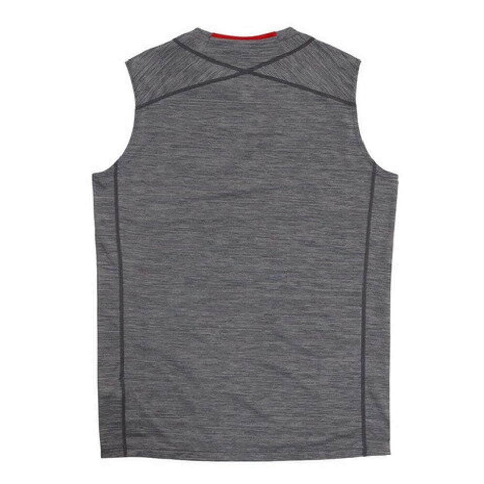 デサント（DESCENTE）（メンズ）Move Sport ヘザーノースリーブシャツ BRZ+ DMMTJA55 BKM
