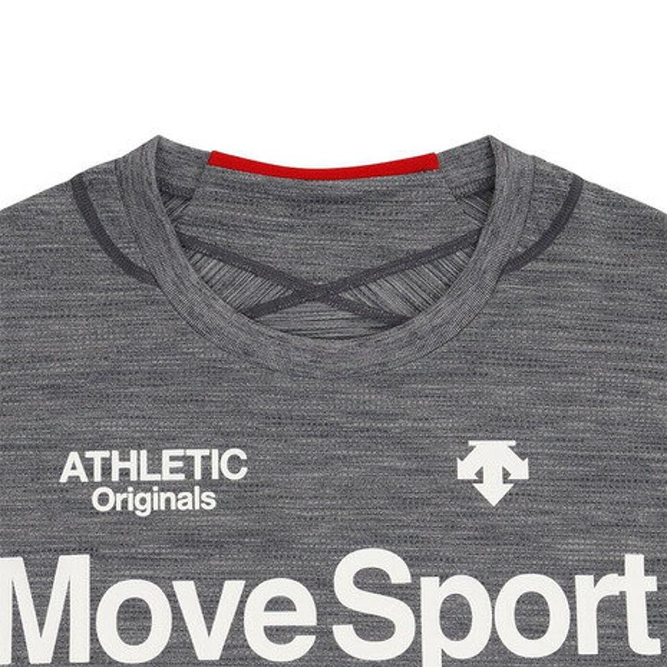 デサント（DESCENTE）（メンズ）Move Sport ヘザーノースリーブシャツ BRZ+ DMMTJA55 BKM