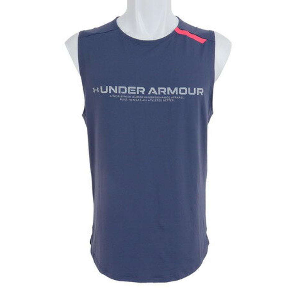 【10%OFFクーポン対象！8/10まで】アンダーアーマー（UNDER ARMOUR）（メンズ）タンクトップ メンズ ISO-CHILL GRAPHIC 1378357 044