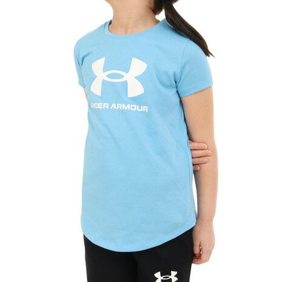 アンダーアーマー(UNDER ARMOUR)(キッズ)半袖Tシャツ キッズ ガールズ スポーツスタイル 1361182 462