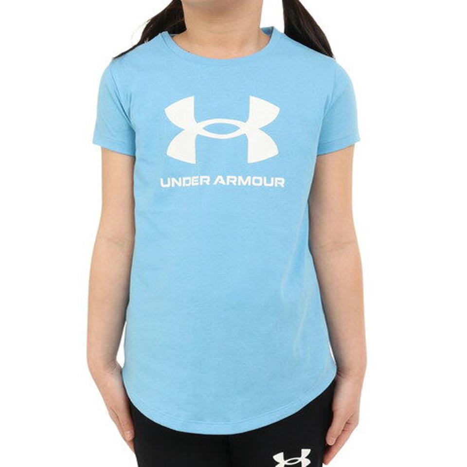 アンダーアーマー(UNDER ARMOUR)(キッズ)半袖Tシャツ キッズ ガールズ スポーツスタイル 1361182 462