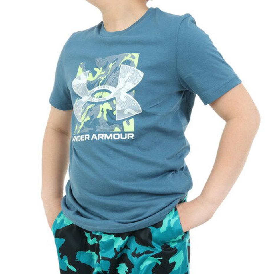 アンダーアーマー(UNDER ARMOUR)(キッズ)Tシャツ キッズ ショートスリーブ 1377317 414