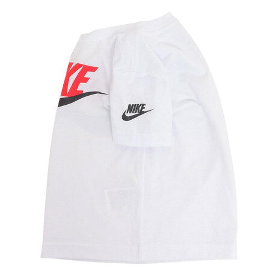 ナイキ(NIKE)(キッズ)半袖Tシャツ キッズ 白 トドラー FUTURAEVERGREEN 76J575-W3L ※要サイズ確認