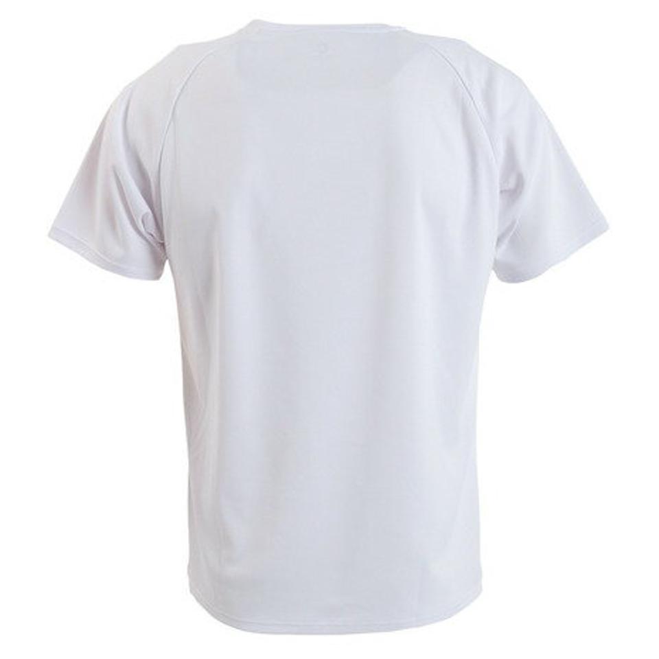 ジローム(GIRAUDM)(メンズ)ドライプラスmesh プリント半袖Tシャツ CT3S0015-TR863-GRES WHT