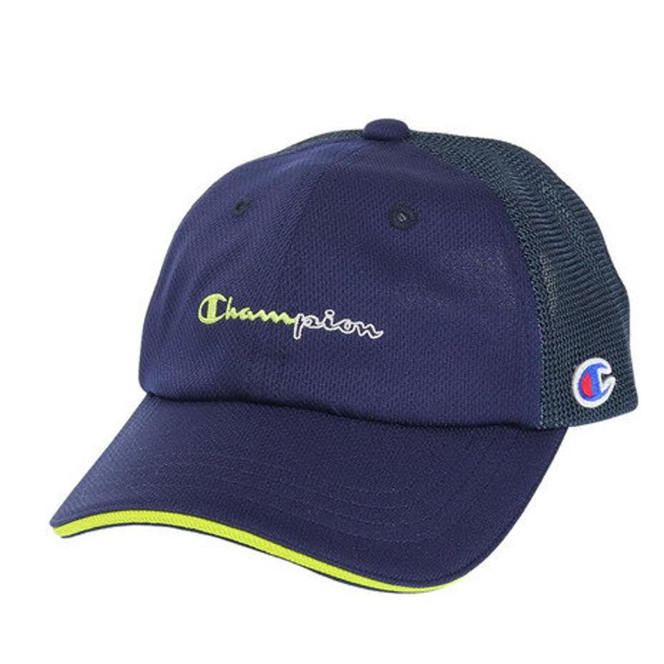 チャンピオン-ヘリテイジ（CHAMPION-HERITAGE）（キッズ）ジュニア トリコットメッシュキャップ 141-0092 NVY