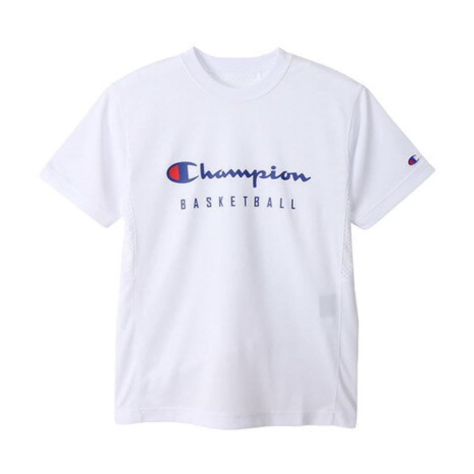 チャンピオン(CHAMPION)(キッズ)バスケットボールウェア ジュニア ミニ 半袖Tシャツ CK-XB317 010