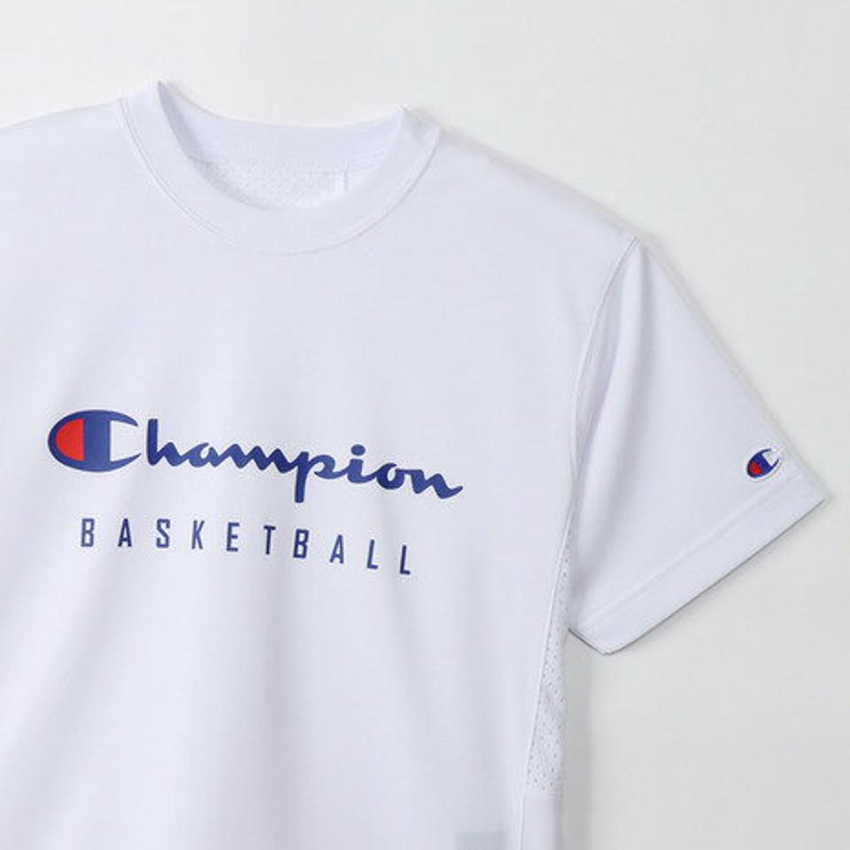 チャンピオン(CHAMPION)(キッズ)バスケットボールウェア ジュニア ミニ 半袖Tシャツ CK-XB317 010