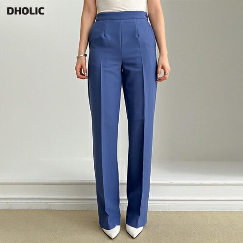 ダーツスリムストレートスラックス・p004486 レディース 【pt】パンツ ロング丈 単色 無地 シンプル ベーシック スラックス ダーツ スリム 細身 ストレート 春 夏 オフィスカジュアル きれいめ 大人 韓国ファッション MKT