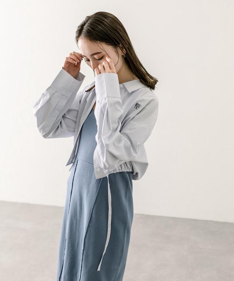 【サイズ展開あり】ショートシャツベアワンピースSET
