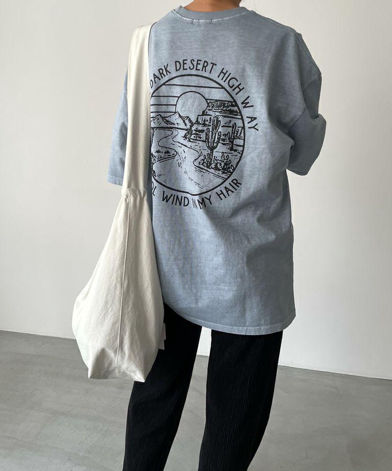 【ユニセックス】choice_cnl(チョイス)"HIGH WAY"半袖Tシャツ