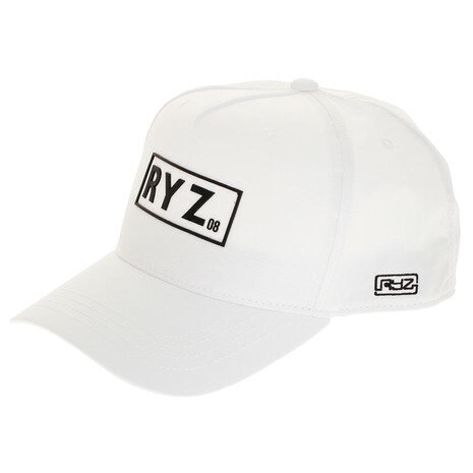 ライズ（RYZ）（メンズ）帽子 メンズ PVC LOGO キャップ 897R0ST6161 WHT 日よけ