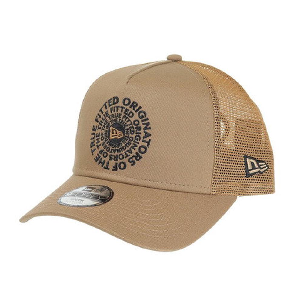 ニューエラ（NEW ERA）（キッズ）ジュニア キャップ Youth 9FORTY A-Frame トラッカー Circle OOTTF 13517666