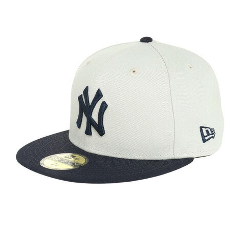 ニューエラ（NEW ERA）（メンズ）キャップ 59FIFTY MLB Stone Color ニューヨーク・ヤンキース 13516105