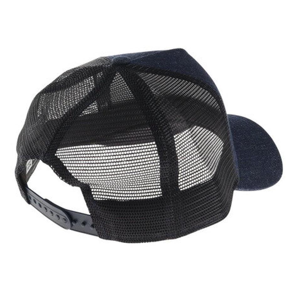 ニューエラ（NEW ERA）（メンズ、レディース）9FORTY A-Frame トラッカー Denim インディゴデニム×ラベル キャップ 13515938 13515939