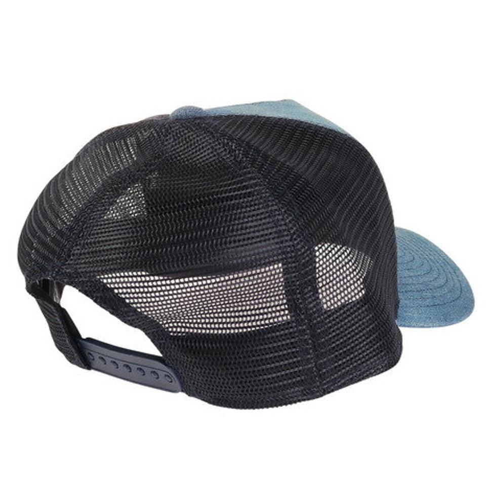 ニューエラ（NEW ERA）（メンズ、レディース）9FORTY A-Frame トラッカー Denim インディゴデニム×ラベル キャップ 13515938 13515939
