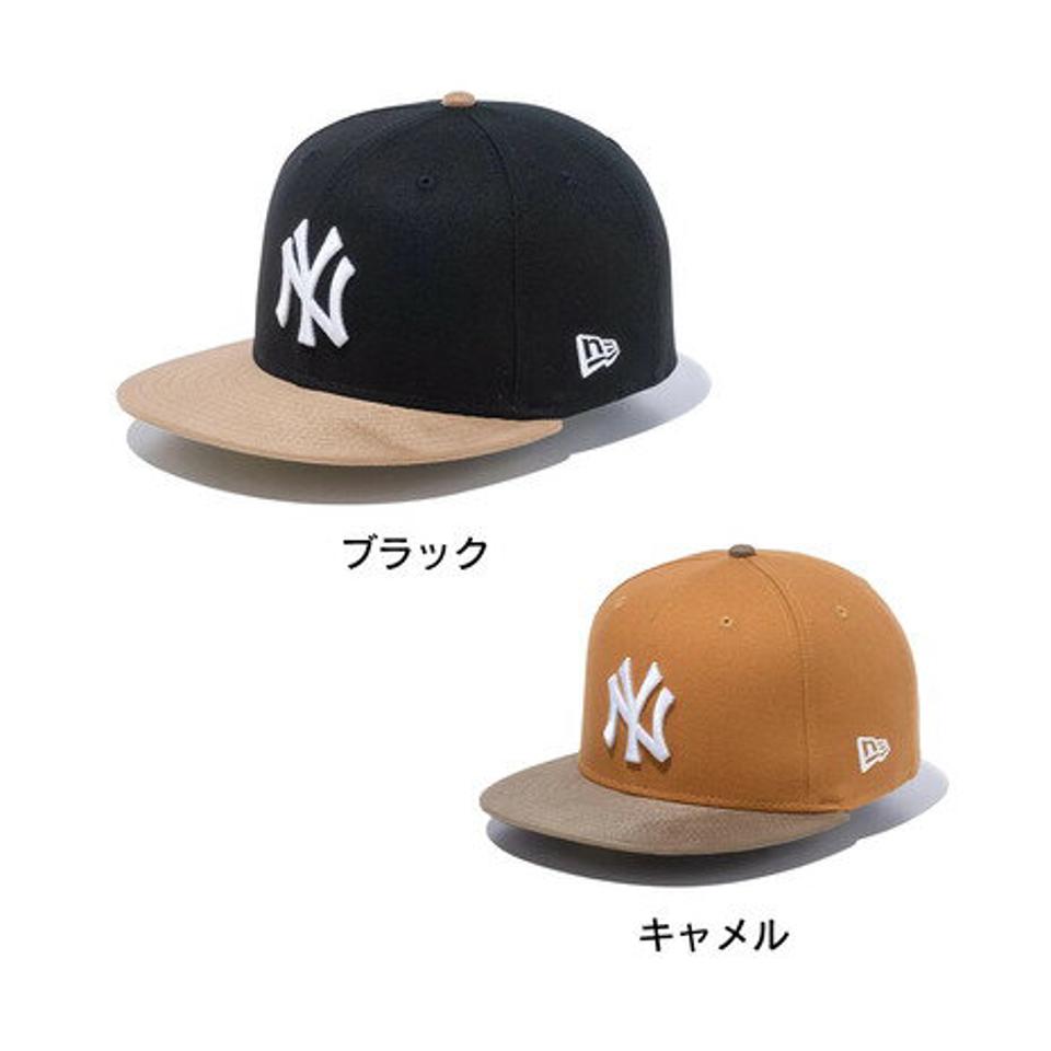 ニューエラ（NEW ERA）（メンズ、レディース）キャップ 59FIFTY MLB ダックキャンバス ニューヨーク・ヤンキース 13328542 13328543