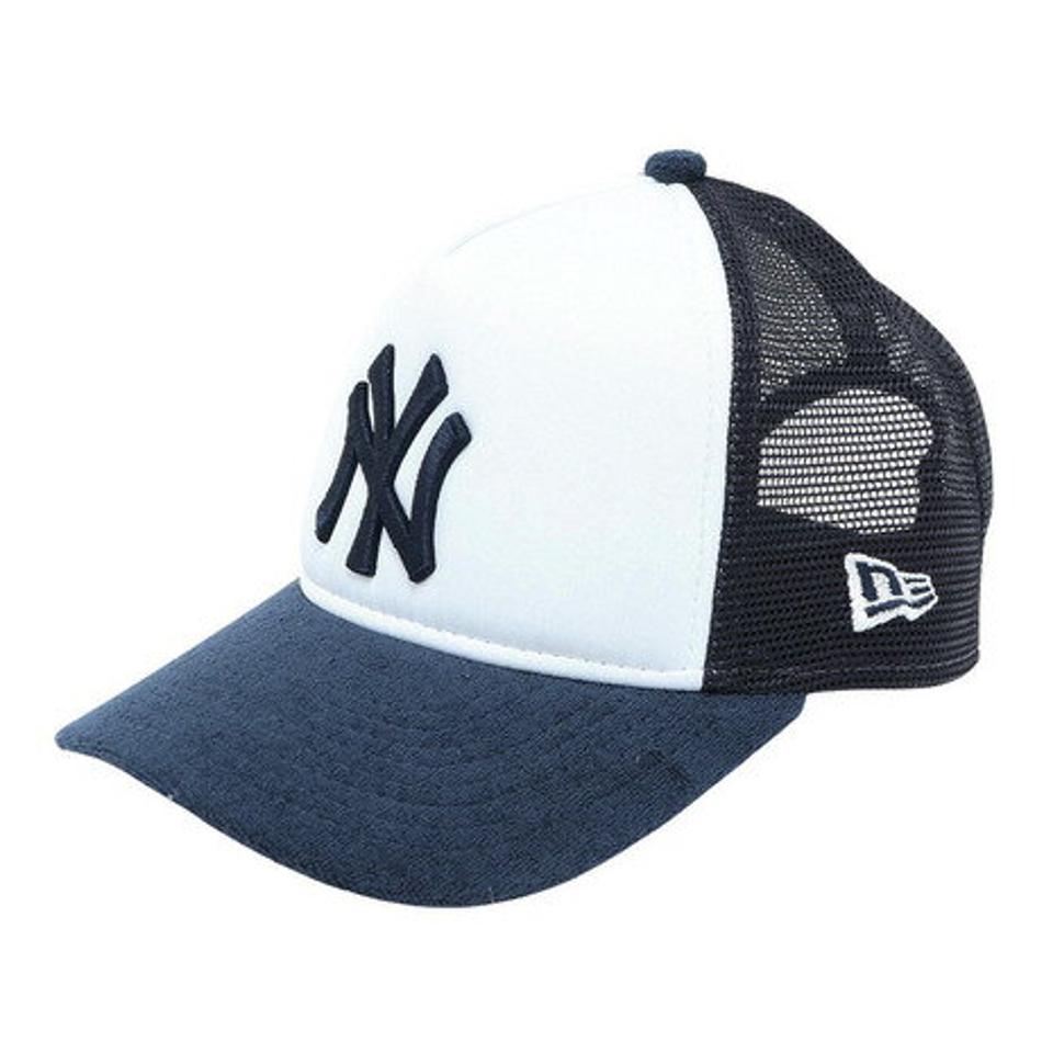 ニューエラ（NEW ERA）（キッズ）Youth 9FORTY A-Frame トラッカー パイル ニューヨーク・ヤンキース キャップ 13058805