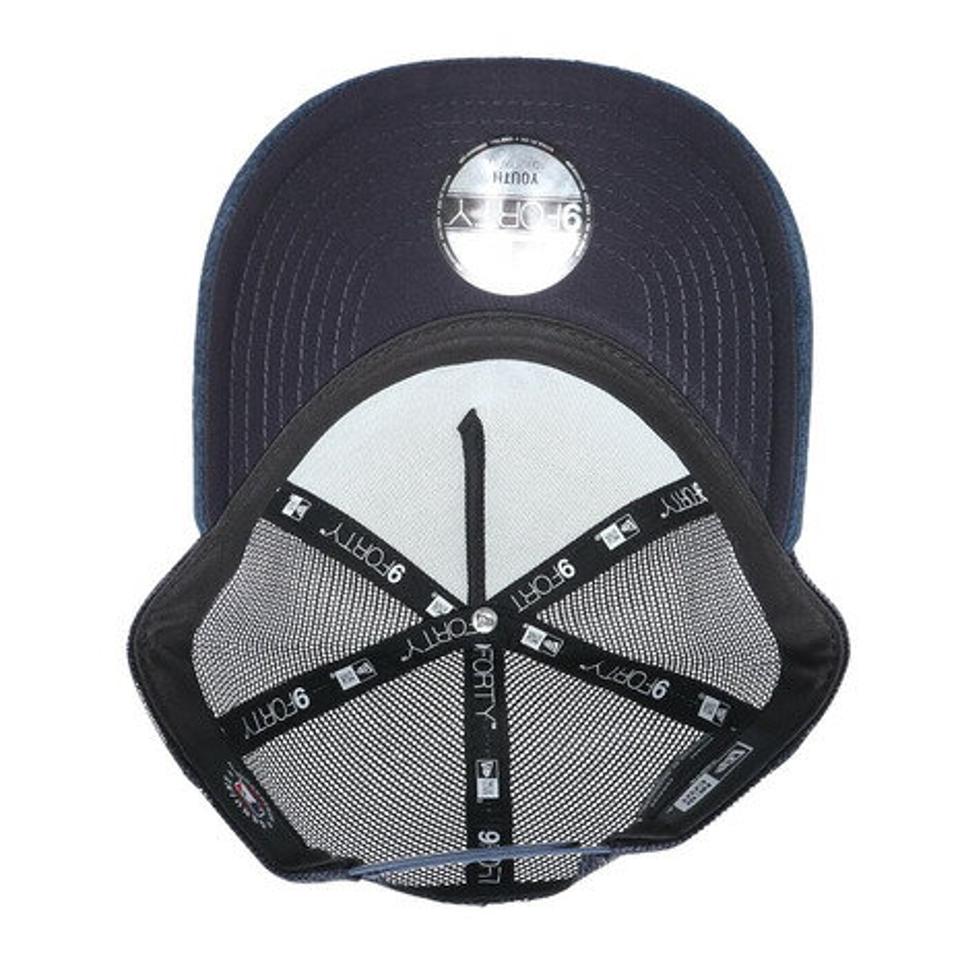 ニューエラ（NEW ERA）（キッズ）Youth 9FORTY A-Frame トラッカー パイル ニューヨーク・ヤンキース キャップ 13058805
