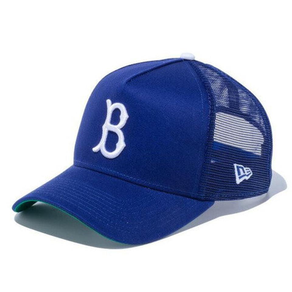 ニューエラ（NEW ERA）（メンズ、レディース）9FORTY A-Frame トラッカー クーパーズタウン ブルックリン・ドジャース キャップ 12746932