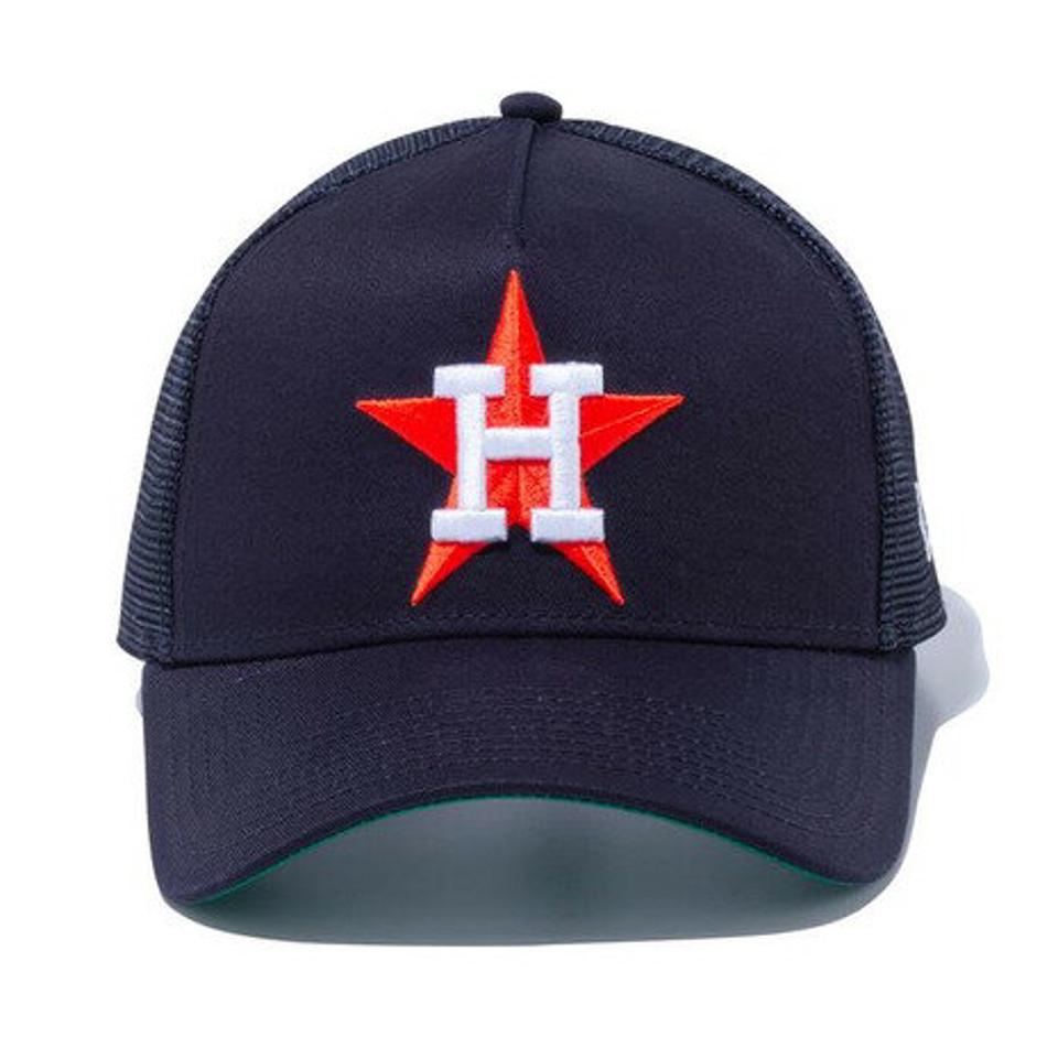 ニューエラ（NEW ERA）（メンズ、レディース）9FORTY A-Frame トラッカー クーパーズタウン ヒューストン・アストロズ キャップ 12746924