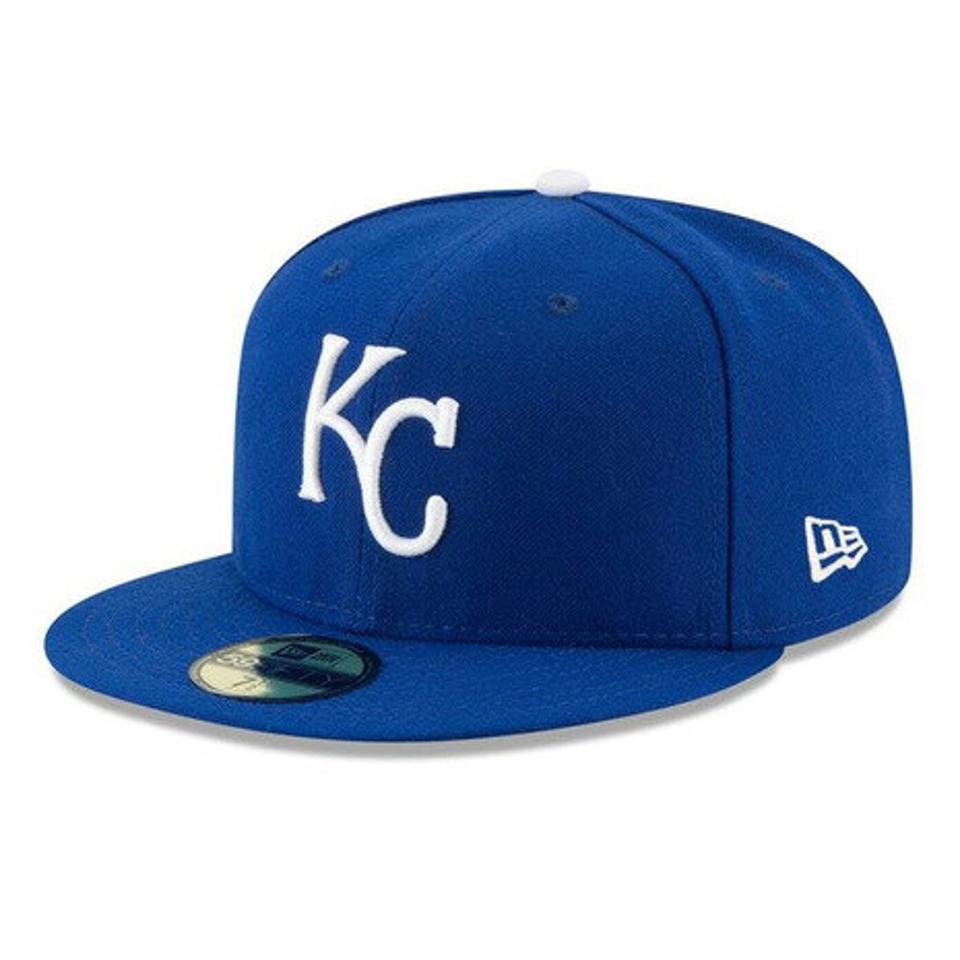 ニューエラ（NEW ERA）（メンズ、レディース）キャップ 59FIFTY MLBオンフィールド カンザスシティ・ロイヤルズ ゲーム 11449368 吸汗速乾 大きいサイズ