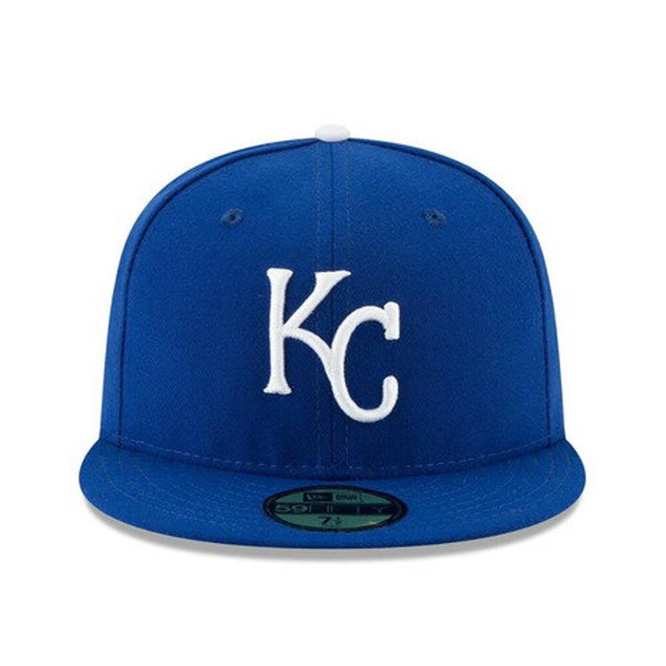 ニューエラ（NEW ERA）（メンズ、レディース）キャップ 59FIFTY MLBオンフィールド カンザスシティ・ロイヤルズ ゲーム 11449368 吸汗速乾 大きいサイズ