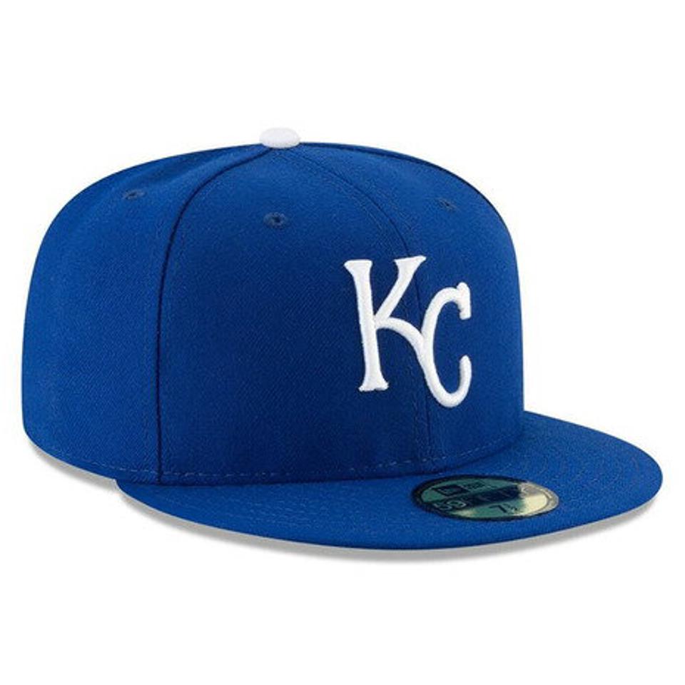 ニューエラ（NEW ERA）（メンズ、レディース）キャップ 59FIFTY MLBオンフィールド カンザスシティ・ロイヤルズ ゲーム 11449368 吸汗速乾 大きいサイズ