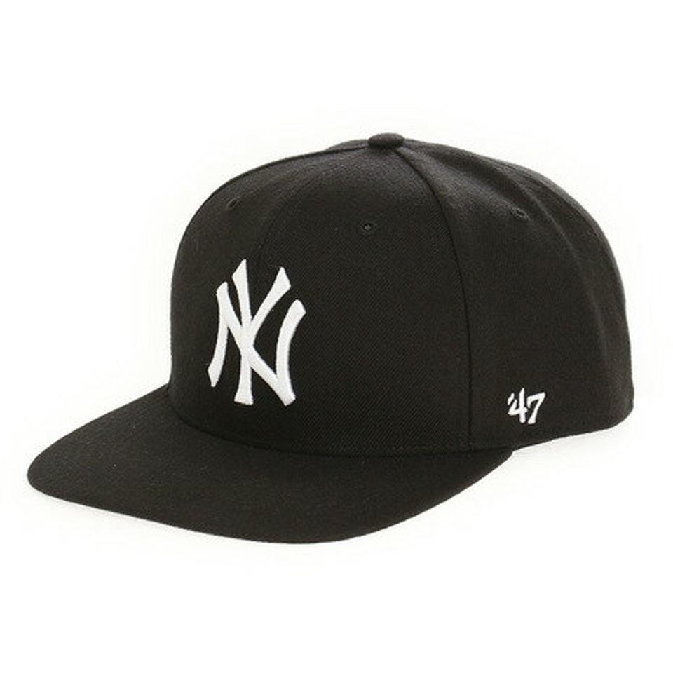 フォーティーセブン（47）（メンズ）帽子 メンズ MLB ニューヨーク・ヤンキース キャップ B-SRS17WBP-BK0 オンライン価格 日よけ