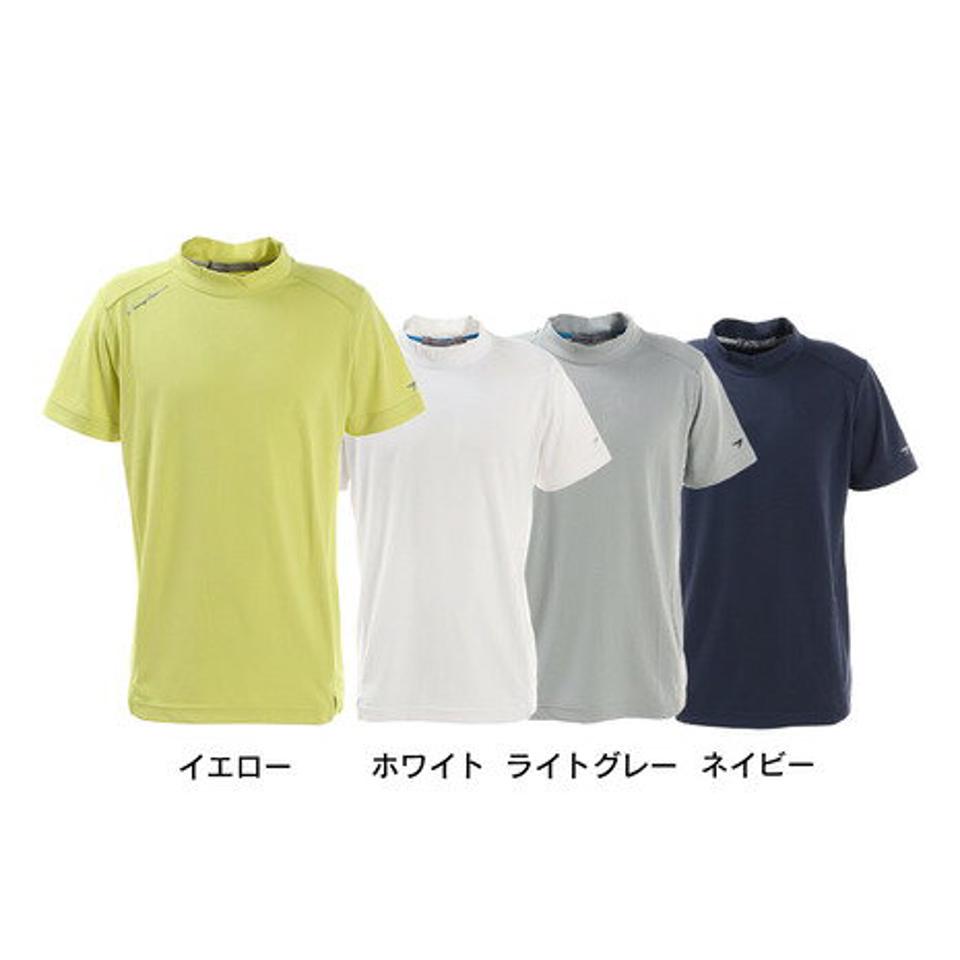 トミーアーマー(Tommy Armour)(メンズ)ゴルフウェア 半袖 洗濯耐久 nanoguardハイネックTシャツ 403TA1NB8090
