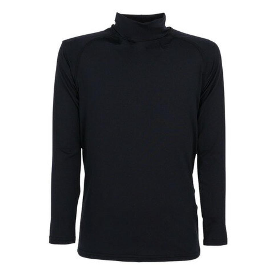 【2点で10%OFFクーポン対象！4/28まで】デュアリグ（DUARIG）（キッズ）サッカーウェア ジュニア ドライプラス ストレッチハイネック 3S0009-SCWR-742ES BLK