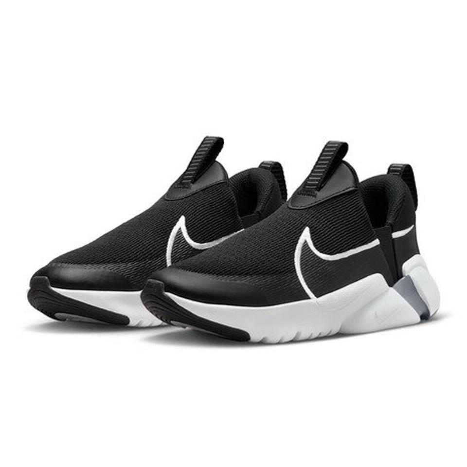 ナイキ（NIKE）（キッズ）ジュニア スニーカー フレックス プラス 2 GS ブラック DV8999-003 スポーツシューズ スリッポン 屈曲 登校 通気性