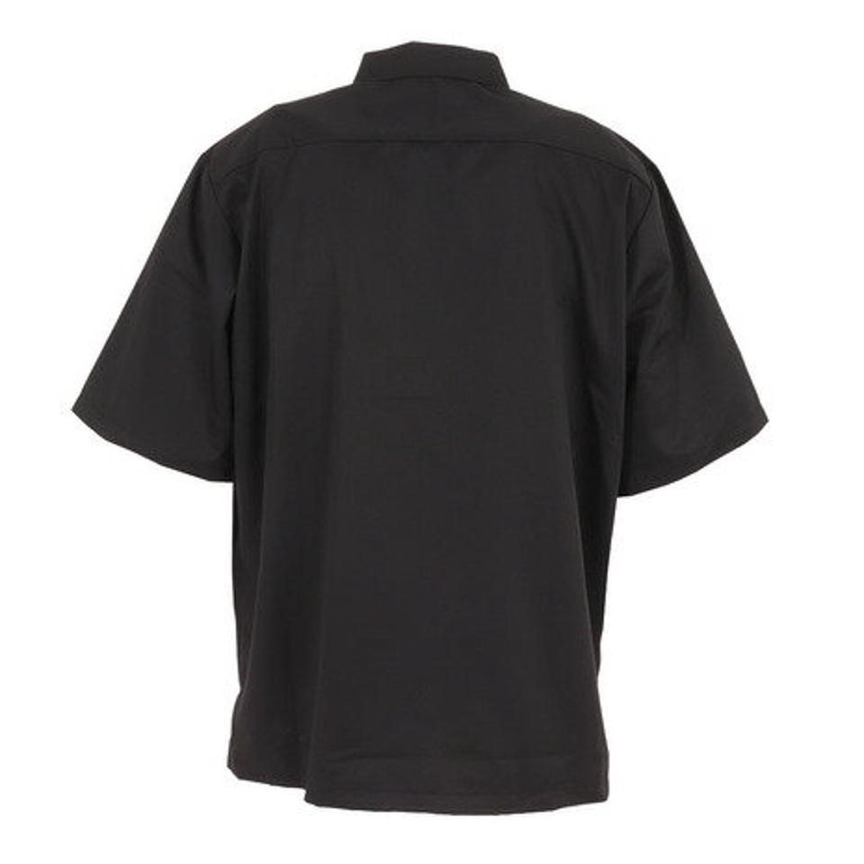 ベンデイビス（BEN DAVIS）（メンズ）ハーフジップ半袖シャツ 23580030-BLK