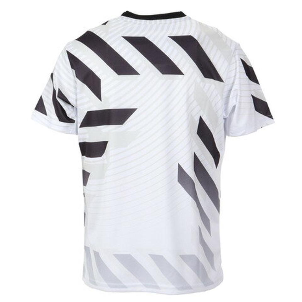 ウイルソン(Wilson)(メンズ)テニスウェア ステップス プラクティス Tシャツ 紫外線遮蔽率90%以上 UVカット 紫外線対策 吸水速乾 413203 -WT