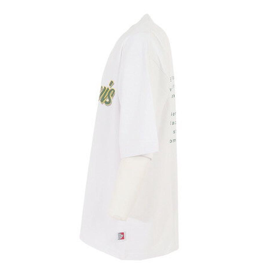 【20%OFFクーポン対象!8/10まで】ベンデイビス(BEN DAVIS)(メンズ)半袖Tシャツ メンズ スクリプトパッチ 23580009-WHT